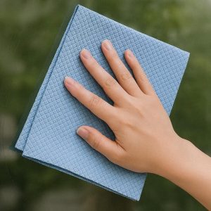Fish Scale Glass Cleaning Cloth Streak Free Reusable Microfiber Polishing Towels Window Mirror Wiper for Car Home